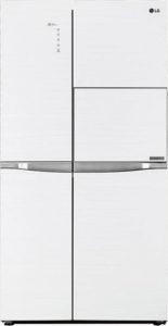 LG Aria White GC C247UGUV - Best LG Side by Side Refrigerator