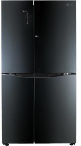LG Side by Side Refrigerator Luminous Black GC M247UGLB