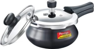 Prestige Deluxe Duo Plus induction pressure cooker